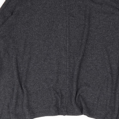 Womens UK Size 8 River Island Grey Jersey T-Shirt