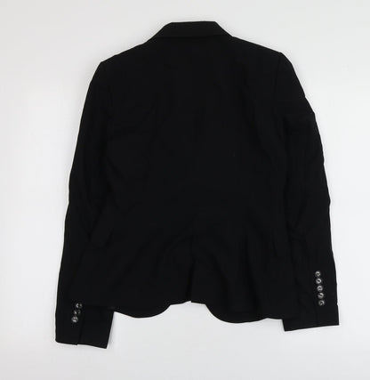 Womens UK Size 38 Zara Black Jacket