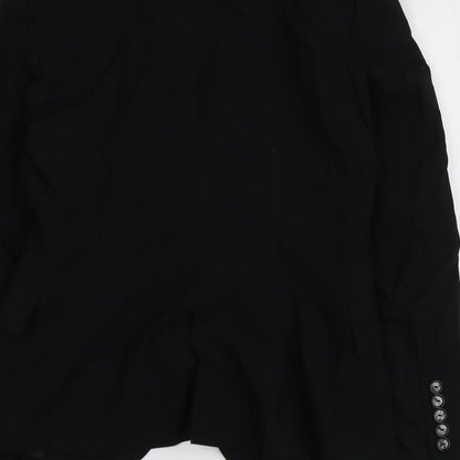Womens UK Size 38 Zara Black Jacket