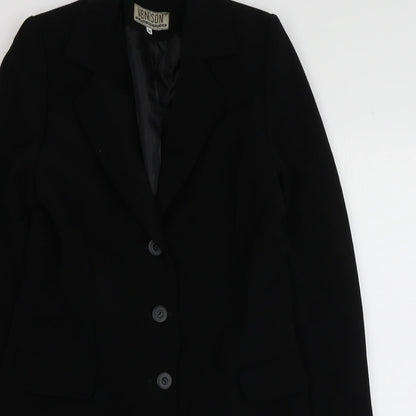 Venison Womens Black   Jacket  Size M