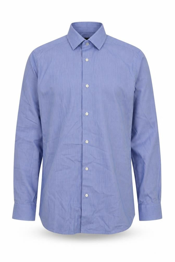Mens UK Size S NEXT Blue  Button-Up Long Sleeve Casual Shirt