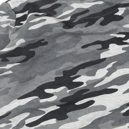 Pep & Co Boys Grey Camouflage Cotton Pullover Sweatshirt Size 5-6 Years