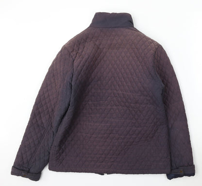 Oxford Blue Womens Blue   Jacket  Size M  Zip