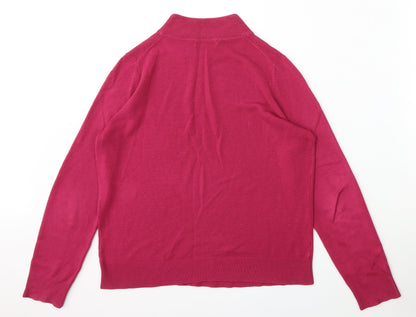 Womens UK Size 14 Marks and Spencer Purple Pullover Jumper