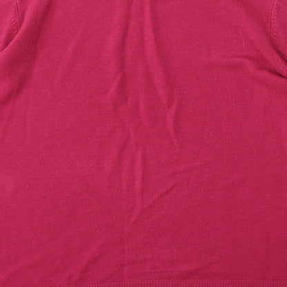 Womens UK Size 14 Marks and Spencer Purple Pullover Jumper