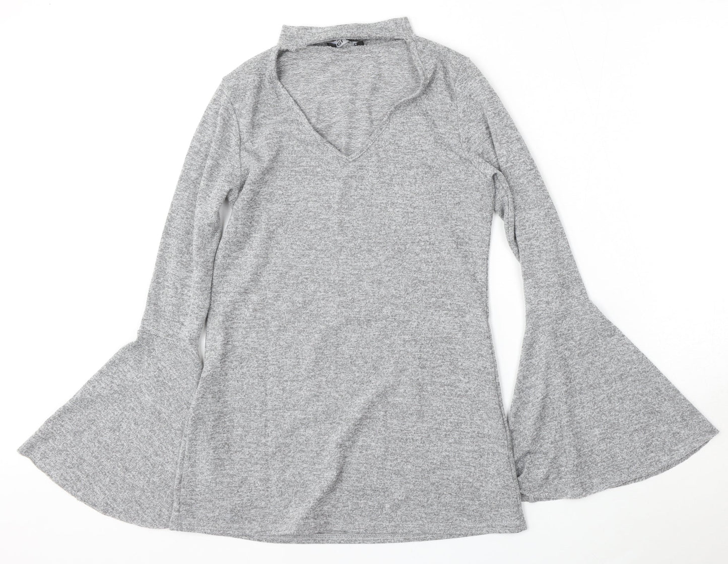 Womens UK Size 10 Select Grey Pullover Jumper