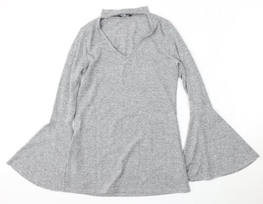 Womens UK Size 10 Select Grey Pullover Jumper