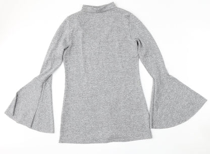 Womens UK Size 10 Select Grey Pullover Jumper