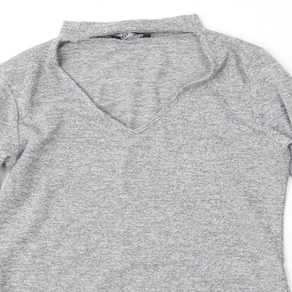 Womens UK Size 10 Select Grey Pullover Jumper