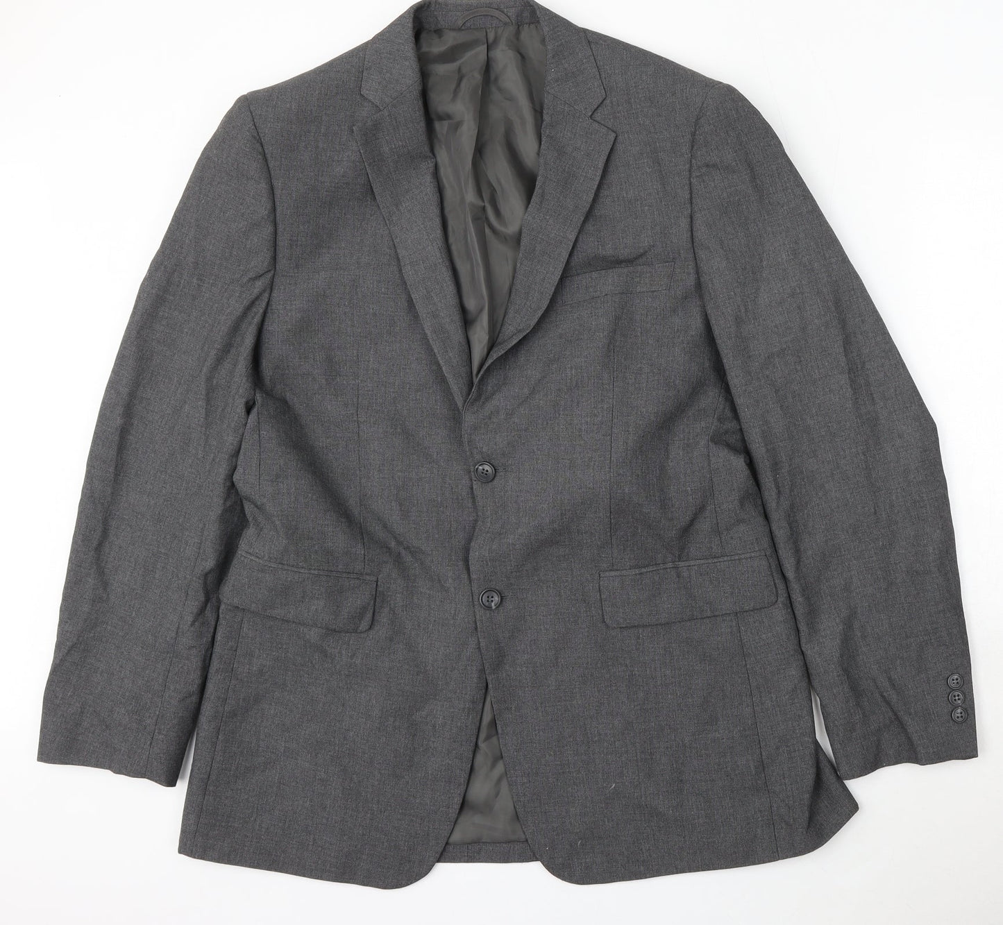 Mens UK Size 40 Jack Reid Regular Grey Suit Jacket
