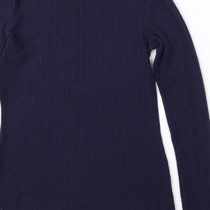 Womens UK Size 8 NEXT Blue Pullover Jumper
