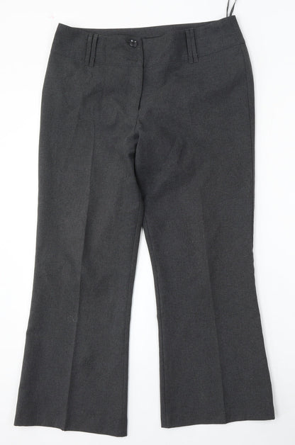 Womens UK Size 12 Papaya Regular Fit  Grey Trousers