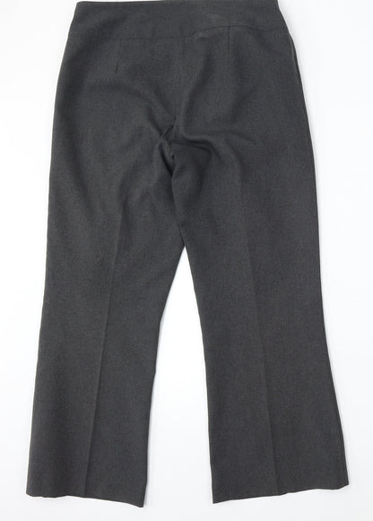 Womens UK Size 12 Papaya Regular Fit  Grey Trousers