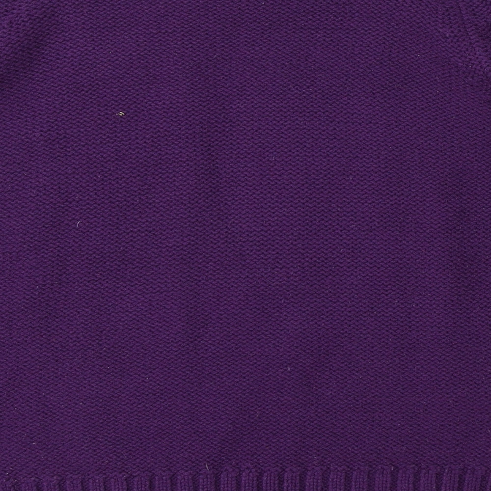 Womens UK Size S BM Purple Pullover Jumper