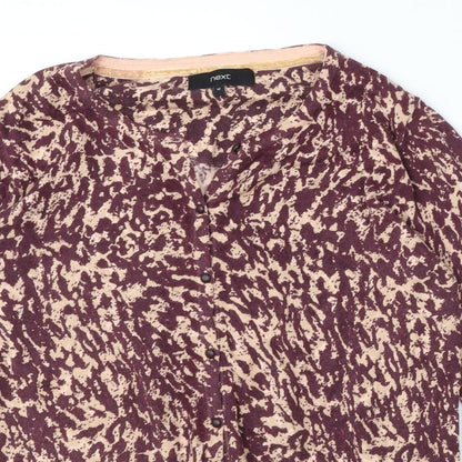 Womens UK Size 12 NEXT Purple Cardigan Jumper