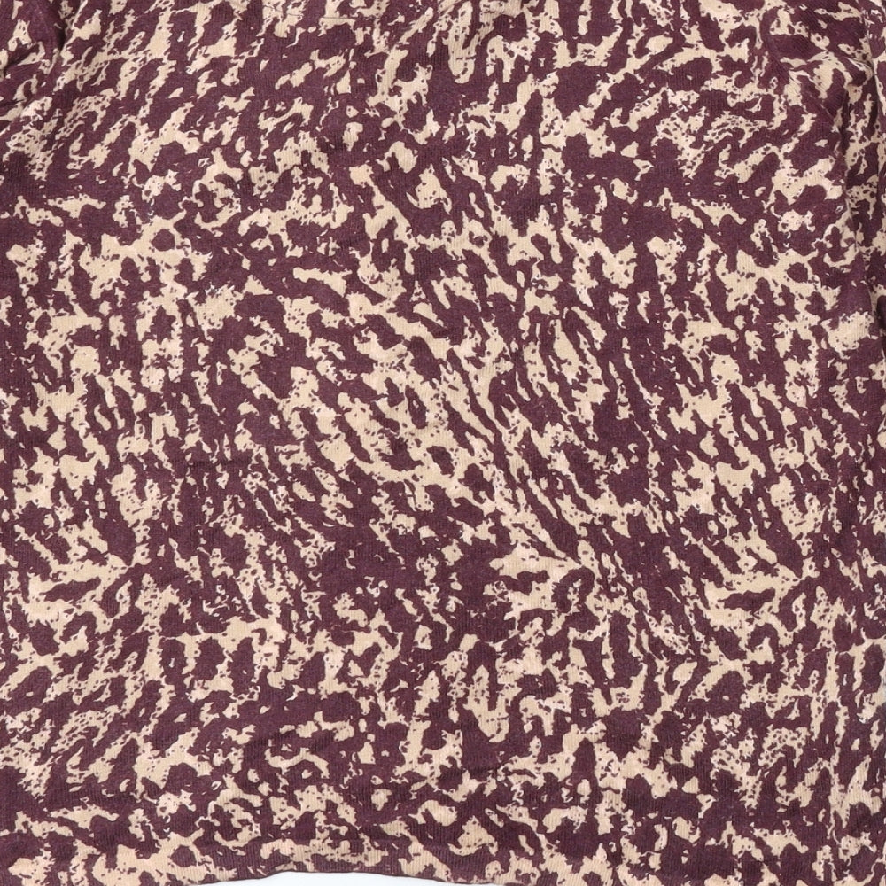 Womens UK Size 12 NEXT Purple Cardigan Jumper