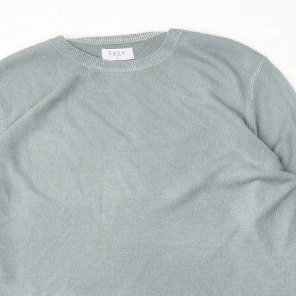 Womens UK Size XL Papaya Blue Pullover Jumper