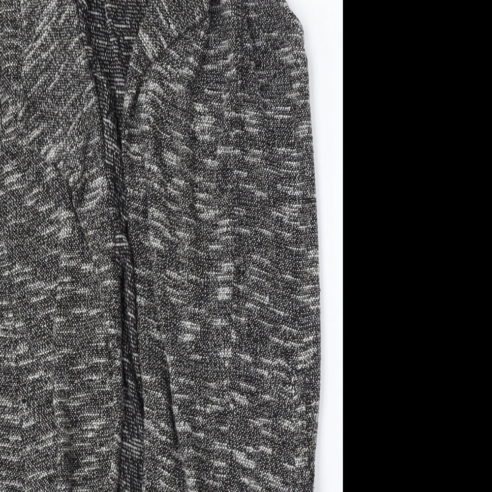 F&F Womens Grey Round Neck  Polyester Vest Jumper Size 14