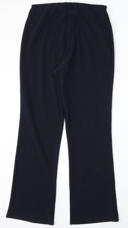 Womens UK Size 30 Preworn Regular Fit  Blue Trousers