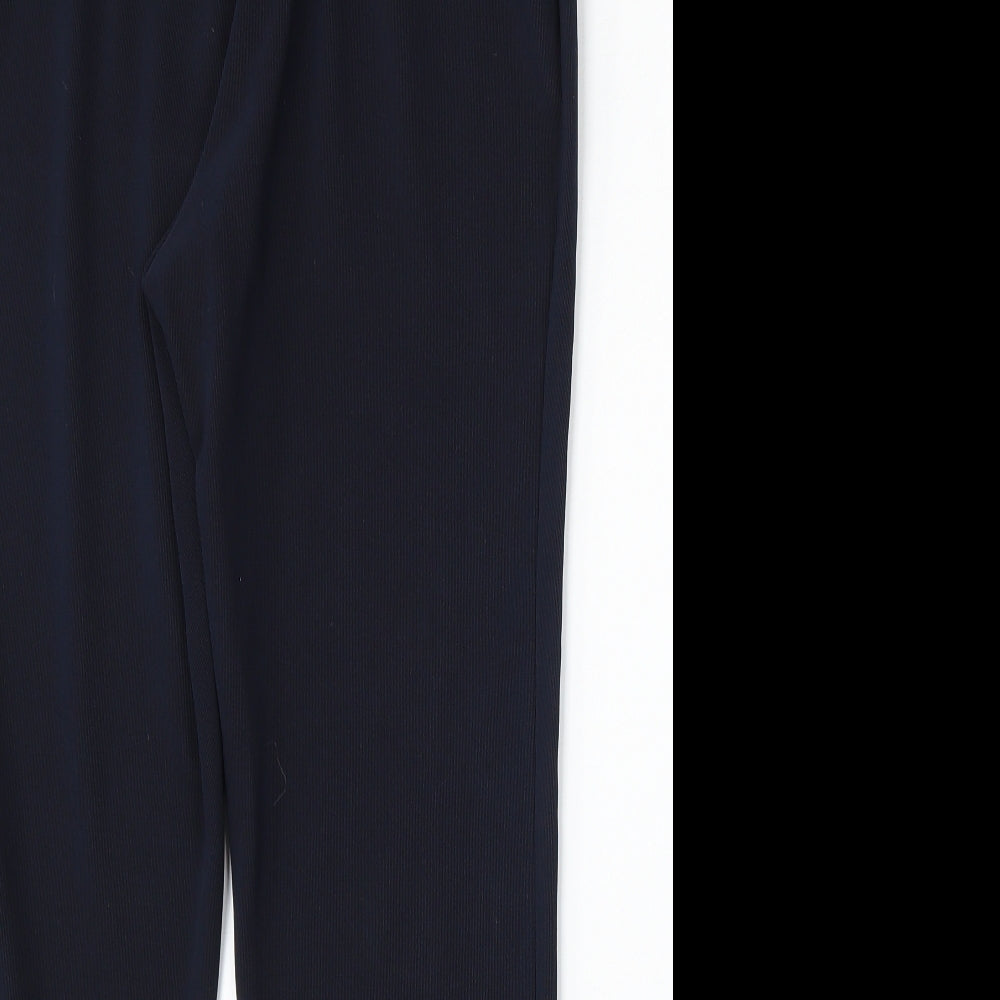 Womens UK Size 30 Preworn Regular Fit  Blue Trousers
