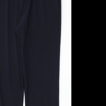 Womens UK Size 30 Preworn Regular Fit  Blue Trousers
