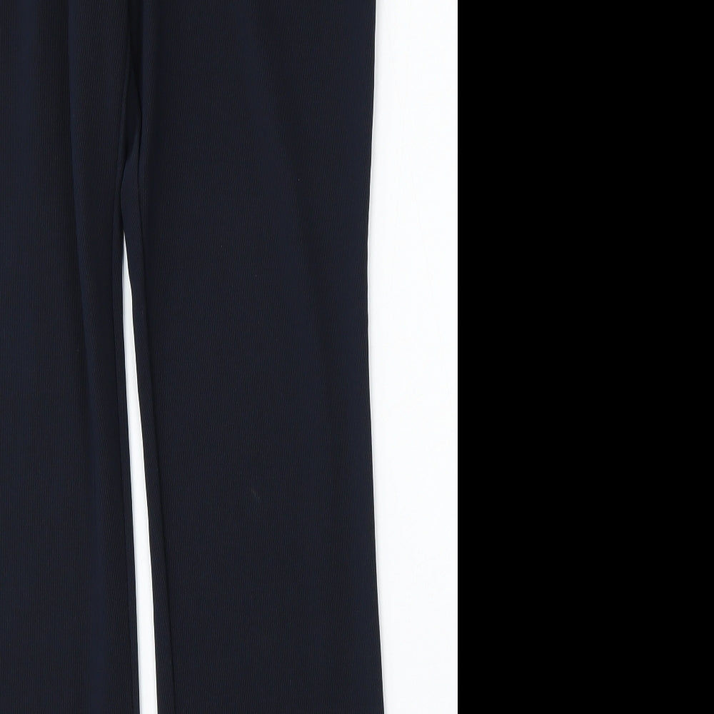 Womens UK Size 30 Preworn Regular Fit  Blue Trousers
