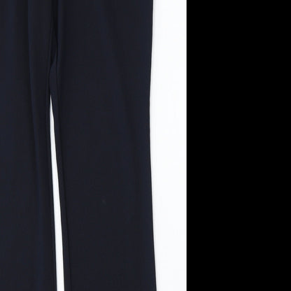 Womens UK Size 30 Preworn Regular Fit  Blue Trousers