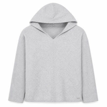 F&F Womens Grey  Polyester Pullover Hoodie Size 6  Pullover