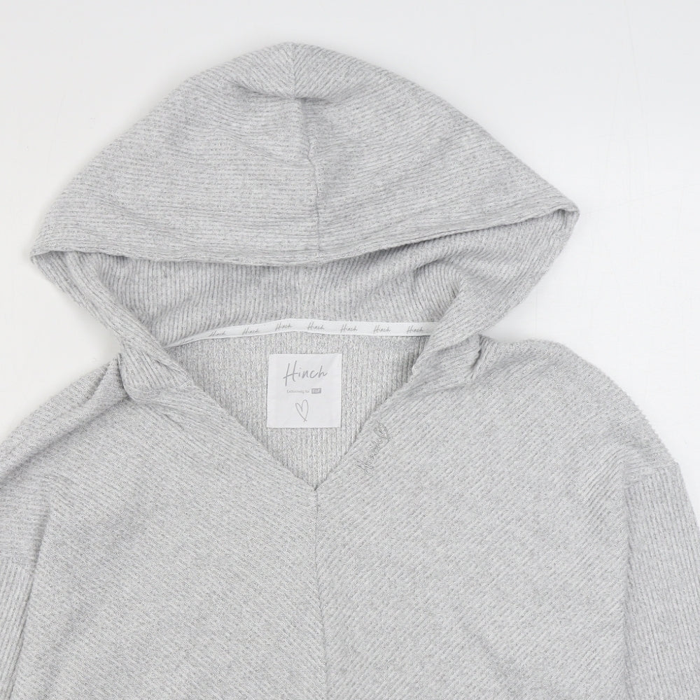 F&F Womens Grey  Polyester Pullover Hoodie Size 6  Pullover