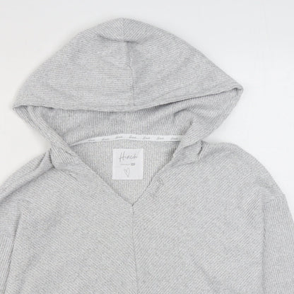 F&F Womens Grey  Polyester Pullover Hoodie Size 6  Pullover