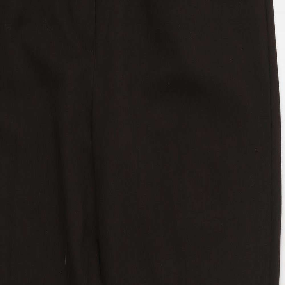 Womens UK Size 14 BHS Regular Fit  Brown Trousers