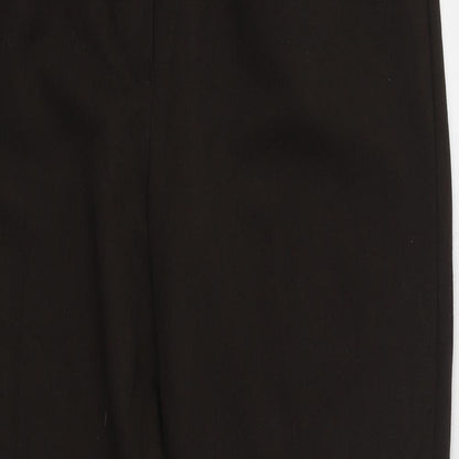 Womens UK Size 14 BHS Regular Fit  Brown Trousers