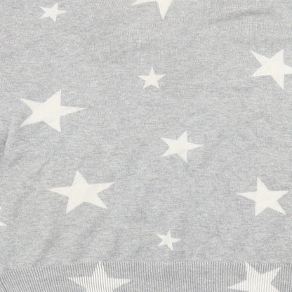 Womens UK Size S Marks and Spencer Grey Pullover Jumper