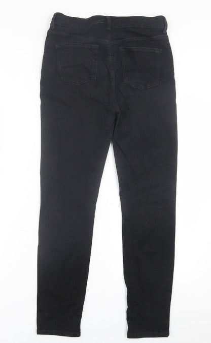 Womens UK Size 10 Marks and Spencer Regular Fit Skinny Black Jeans