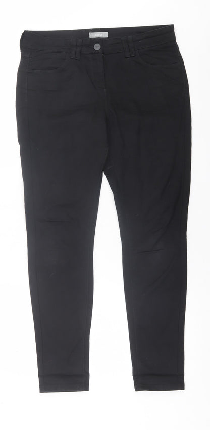 Womens UK Size 36 in Preworn Regular Fit Jegging Black Trousers