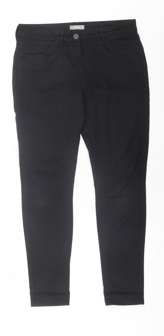 Womens UK Size 36 in Preworn Regular Fit Jegging Black Trousers