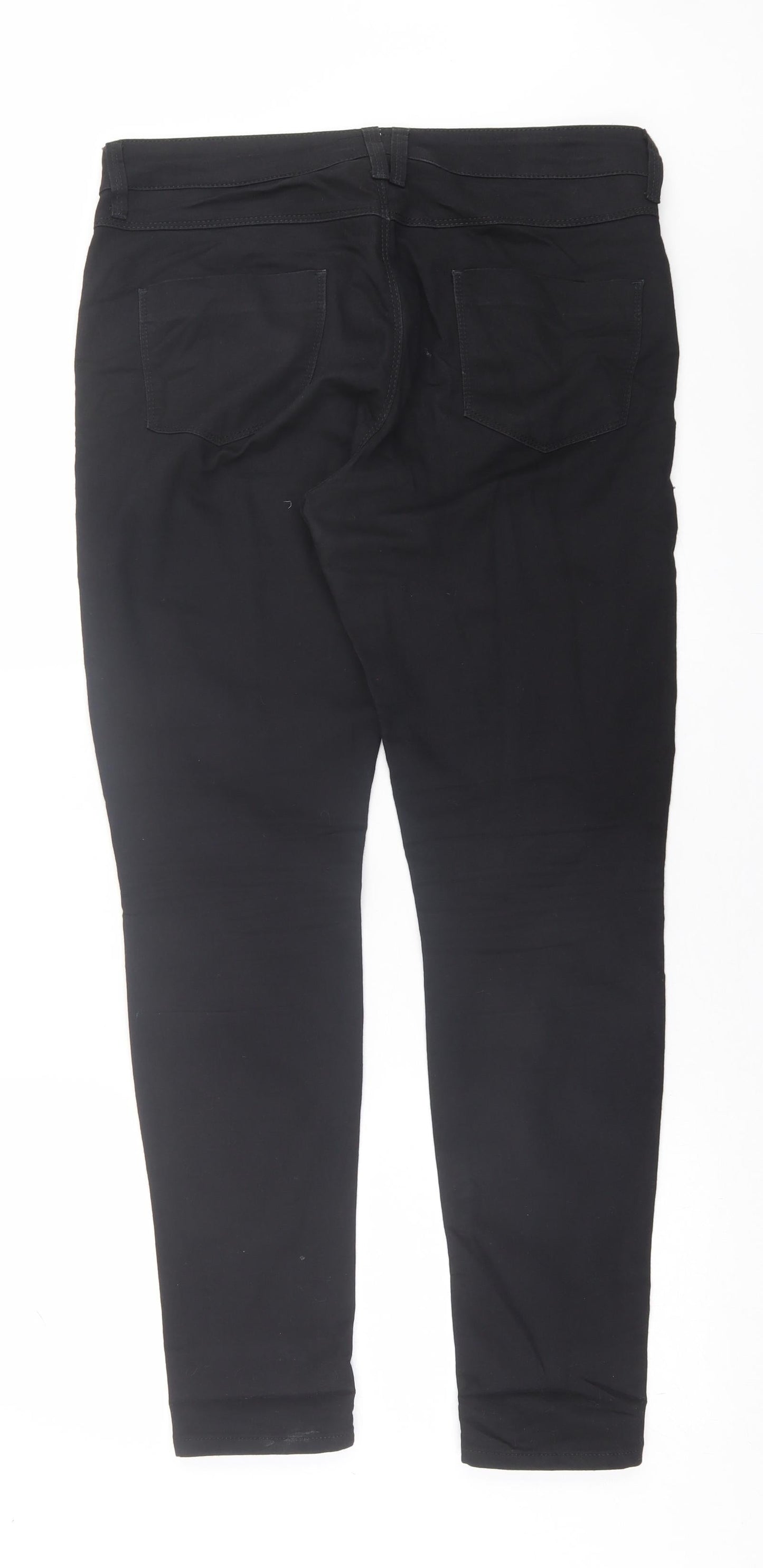 Womens UK Size 36 in Preworn Regular Fit Jegging Black Trousers