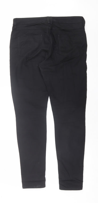 Womens UK Size 36 in Preworn Regular Fit Jegging Black Trousers