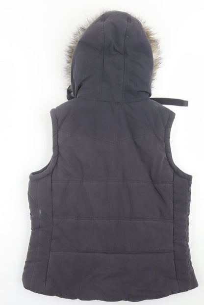 Womens UK Size 12 Indigo Blue Gilet