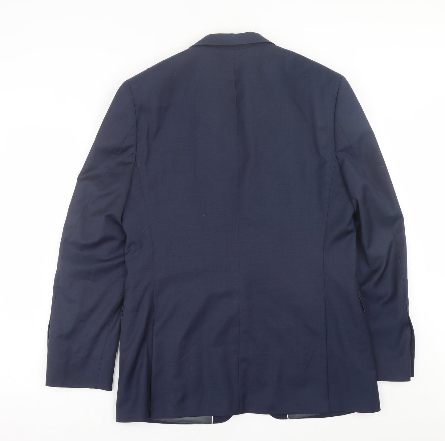 Mens UK Size 40 Paul Costelloe Regular Blue Suit Jacket