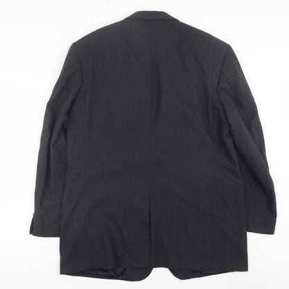 Mens UK Size 38 Marks and Spencer Regular Blue Suit Jacket