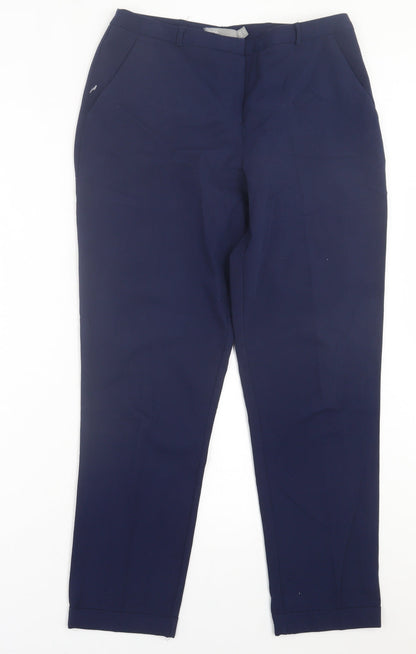 Womens UK Size 12 ASOS Regular Fit  Blue Trousers