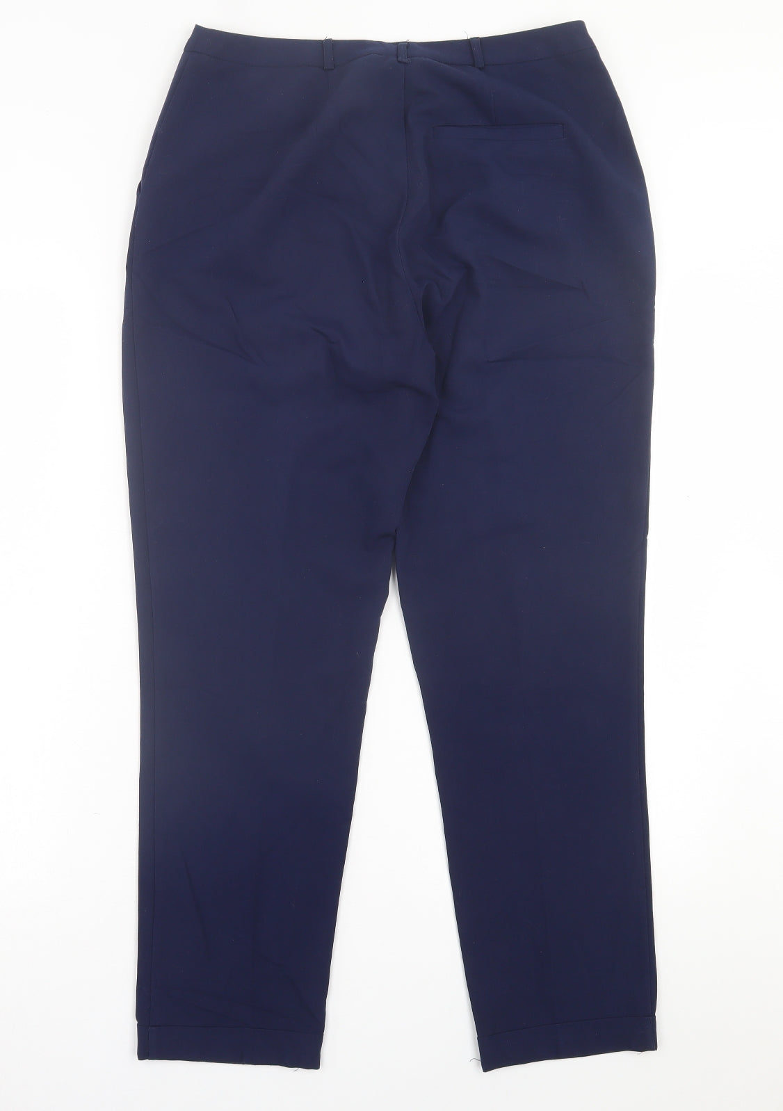 Womens UK Size 12 ASOS Regular Fit  Blue Trousers