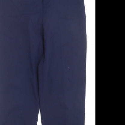 Womens UK Size 12 ASOS Regular Fit  Blue Trousers