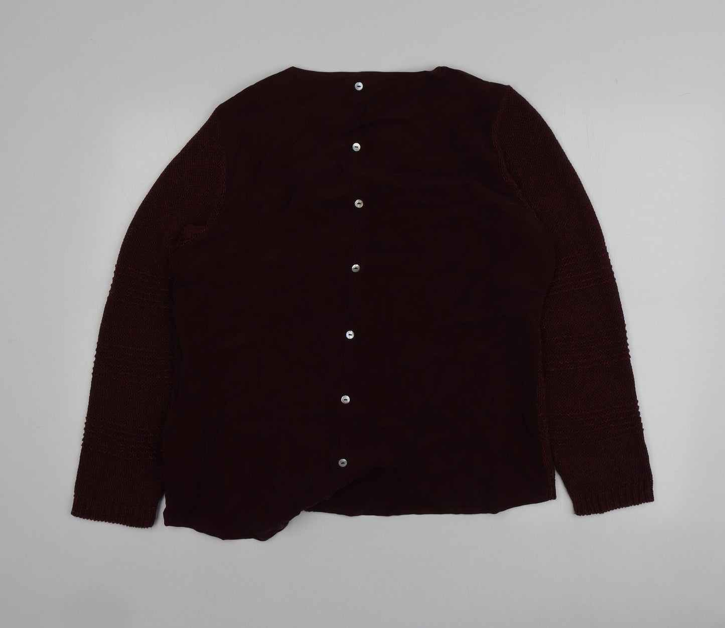 Womens UK Size 16 Per Una Purple Pullover Jumper
