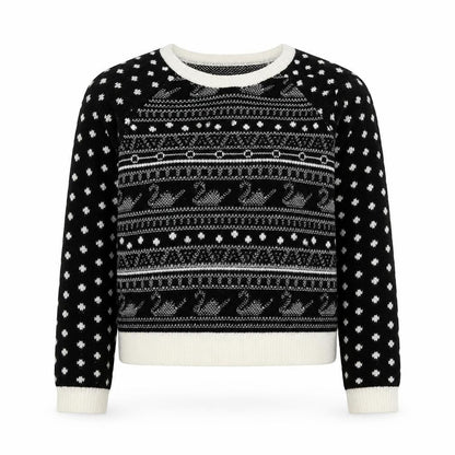 Womens UK Size M Cooperative Black Pullover Jumper