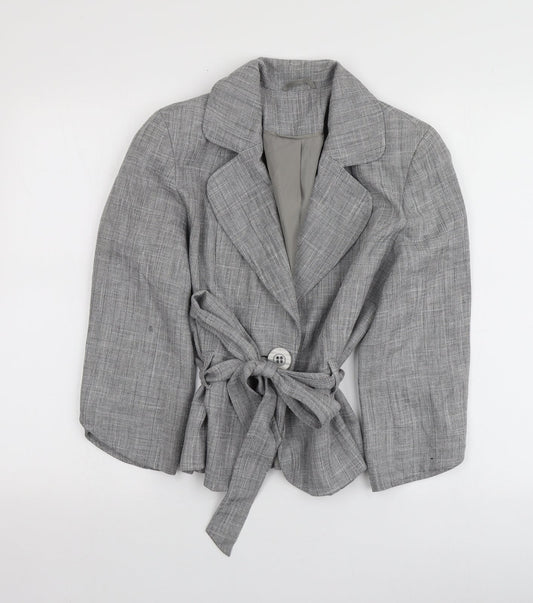 Womens UK Size 14 Evie Collection Grey Jacket