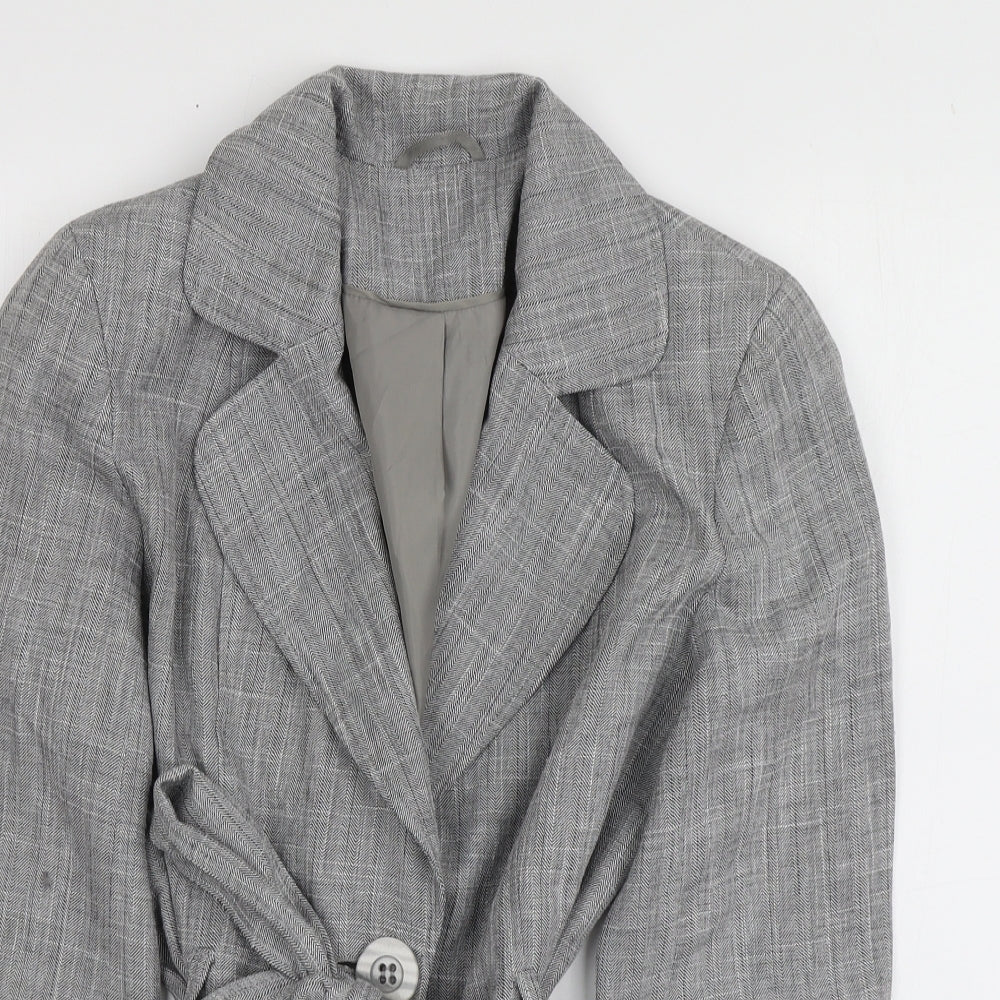 Womens UK Size 14 Evie Collection Grey Jacket