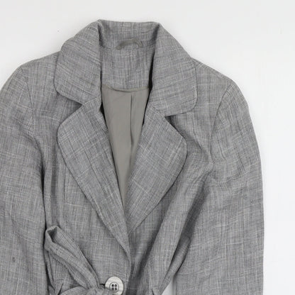 Womens UK Size 14 Evie Collection Grey Jacket