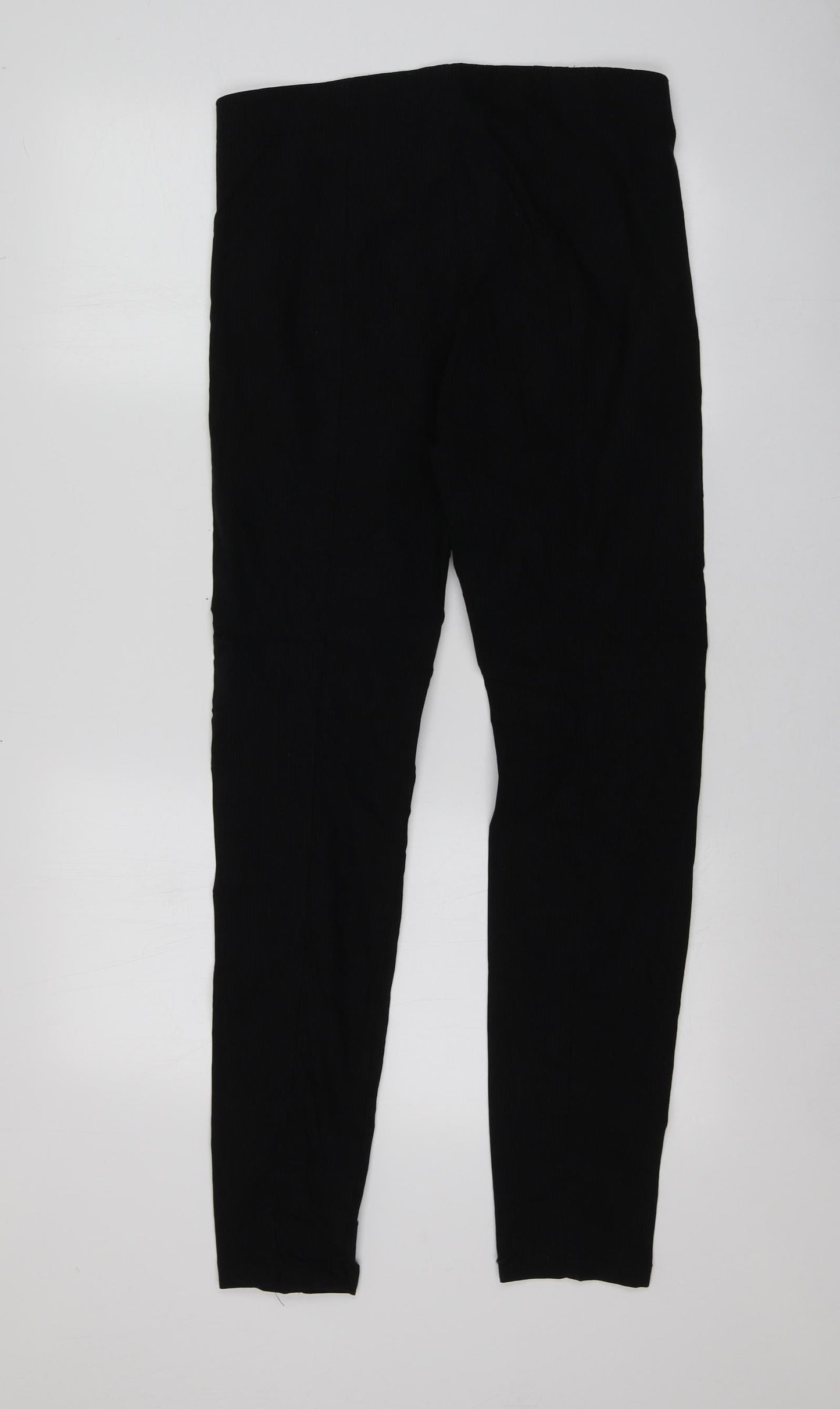 Yessica Womens Black  Viscose Jogger Leggings Size 40 L31 in